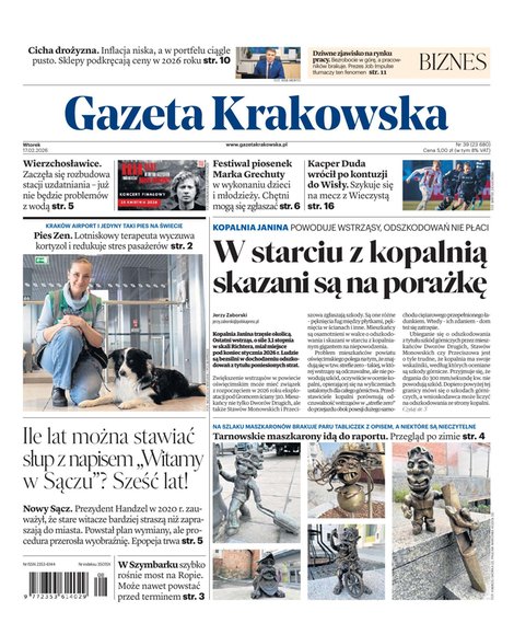 e-prasa: Gazeta Krakowska – e-wydanie – 39/2026
