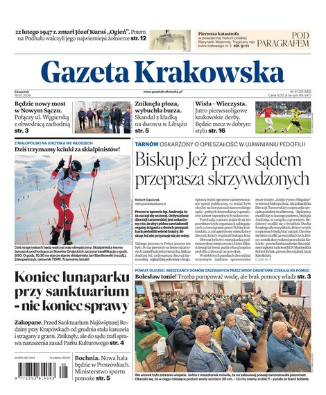e-prasa: Gazeta Krakowska – e-wydanie – 41/2026