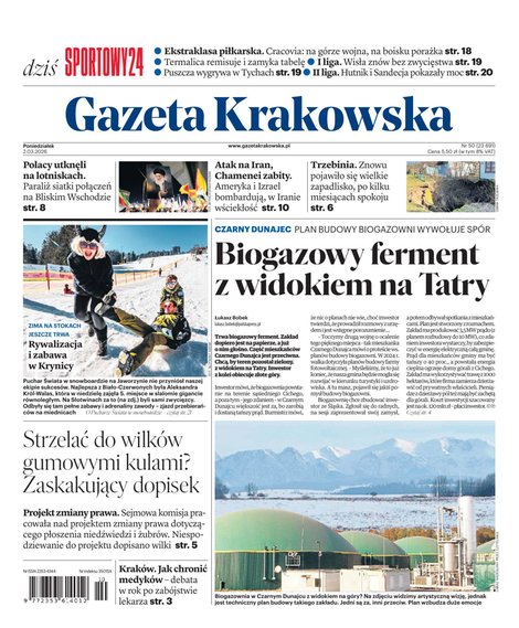 e-prasa: Gazeta Krakowska – e-wydanie – 50/2026