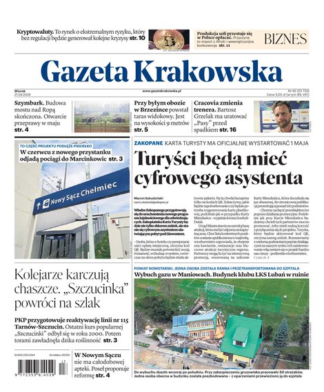 e-prasa: Gazeta Krakowska – e-wydanie – 92/2026