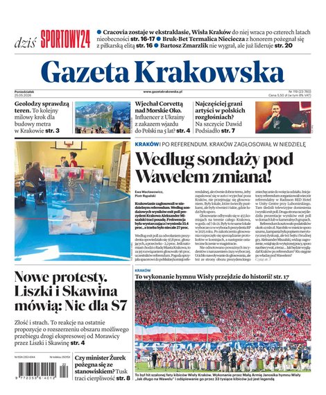 e-prasa: Gazeta Krakowska – e-wydanie – 119/2026