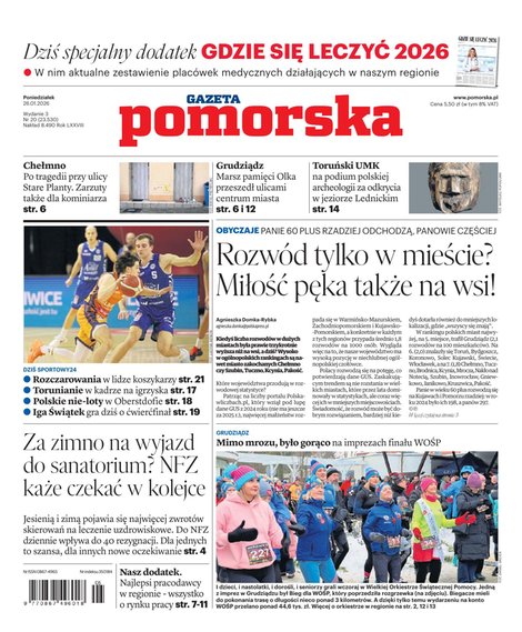 e-prasa: Gazeta Pomorska - Toruń – e-wydanie – 20/2026