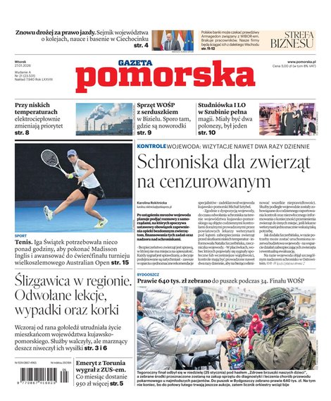 e-prasa: Gazeta Pomorska - Bydgoszcz – e-wydanie – 21/2026