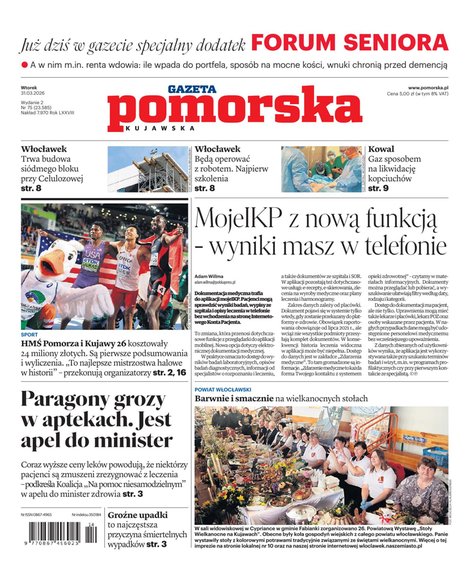 e-prasa: Gazeta Pomorska - Włocławek – e-wydanie – 75/2026