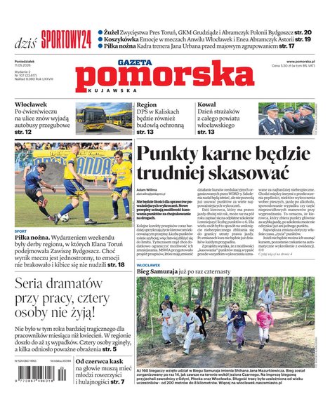 e-prasa: Gazeta Pomorska - Włocławek – e-wydanie – 107/2026