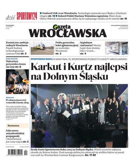 e-prasa: Gazeta Wrocławska – e-wydanie – 50/2026