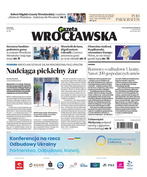 e-prasa: Gazeta Wrocławska – e-wydanie – 145/2026