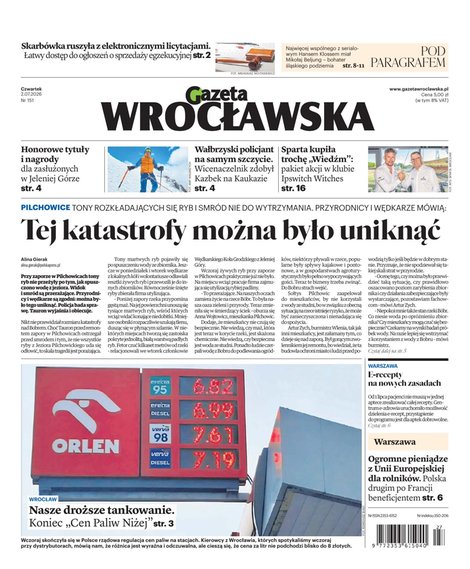 e-prasa: Gazeta Wrocławska – e-wydanie – 151/2026