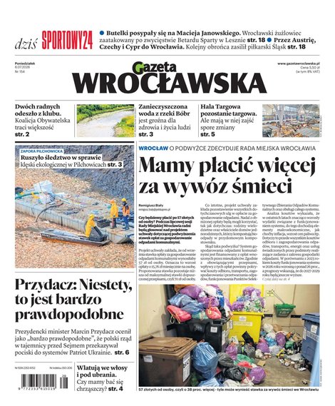 e-prasa: Gazeta Wrocławska – e-wydanie – 154/2026