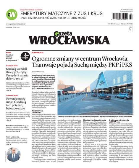 e-prasa: Gazeta Wrocławska – e-wydanie – 187/2026