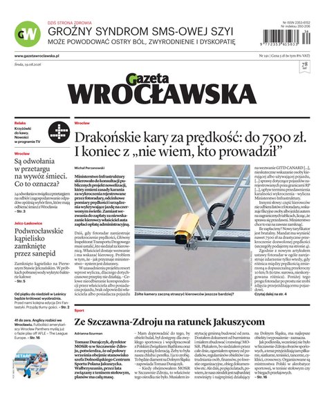 e-prasa: Gazeta Wrocławska – e-wydanie – 191/2026