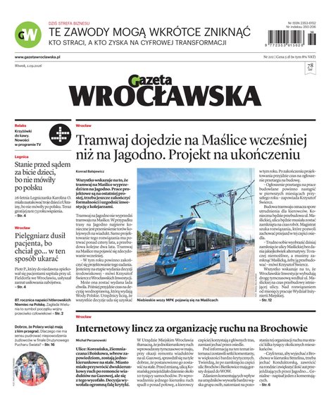 e-prasa: Gazeta Wrocławska – e-wydanie – 202/2026