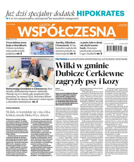 e-prasa: Gazeta Współczesna – e-wydanie – 18/2026