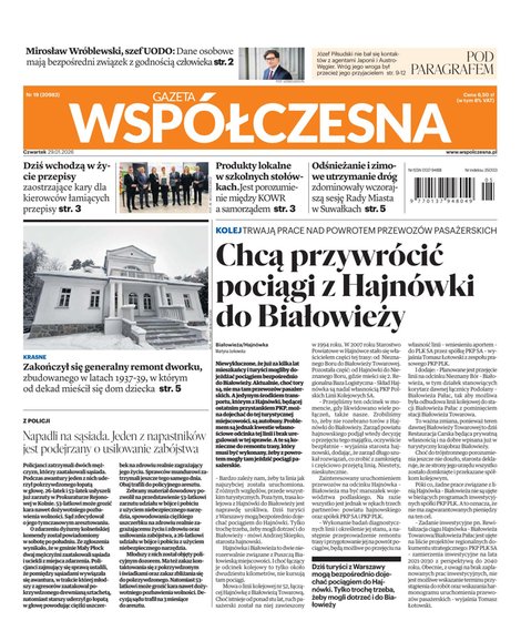 e-prasa: Gazeta Współczesna – e-wydanie – 19/2026