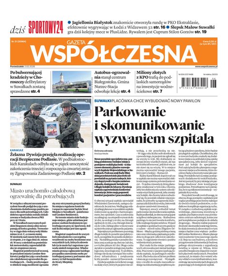 e-prasa: Gazeta Współczesna – e-wydanie – 21/2026