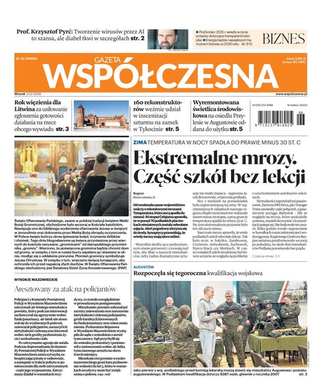 e-prasa: Gazeta Współczesna – e-wydanie – 22/2026
