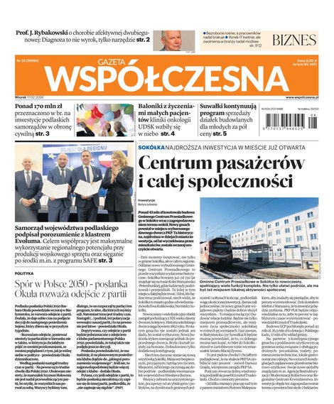e-prasa: Gazeta Współczesna – e-wydanie – 32/2026