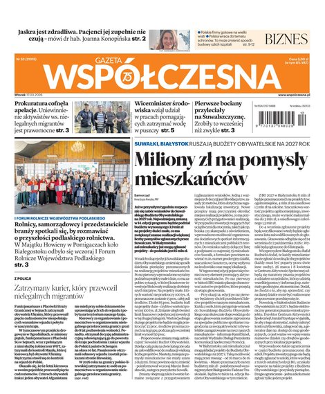 e-prasa: Gazeta Współczesna – e-wydanie – 52/2026