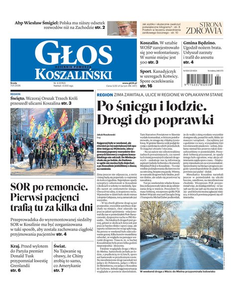 e-prasa: Głos Dziennik Pomorza - Koszalin – e-wydanie – 4/2026