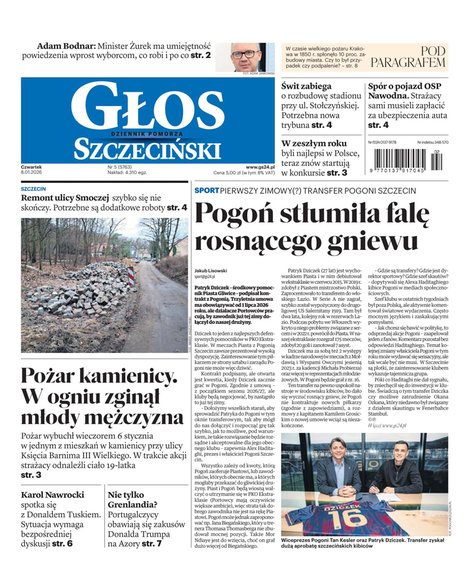 e-prasa: Głos Dziennik Pomorza - Szczecin – e-wydanie – 5/2026