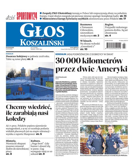 e-prasa: Głos Dziennik Pomorza - Koszalin – e-wydanie – 8/2026