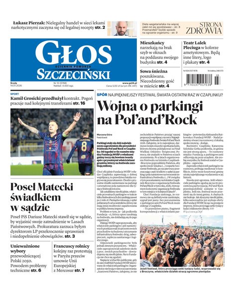 e-prasa: Głos Dziennik Pomorza - Szczecin – e-wydanie – 10/2026