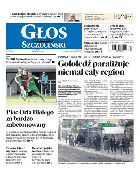 e-prasa: Głos Dziennik Pomorza - Szczecin – e-wydanie – 21/2026