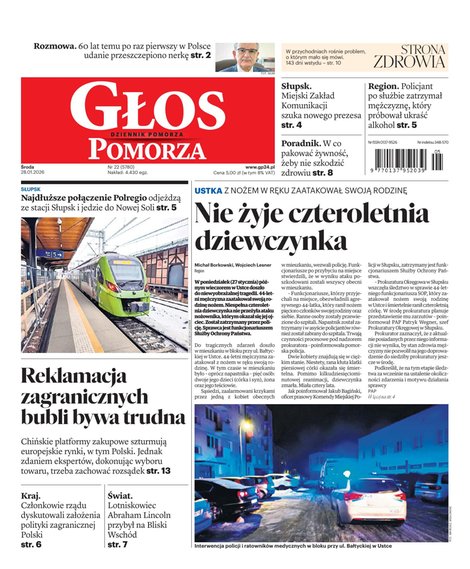 e-prasa: Głos Dziennik Pomorza - Słupsk – e-wydanie – 22/2026