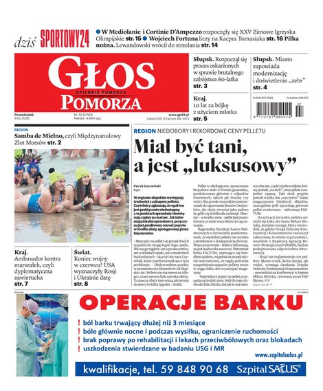 e-prasa: Głos Dziennik Pomorza - Słupsk – e-wydanie – 32/2026