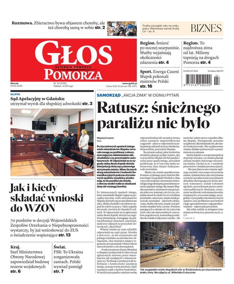 e-prasa: Głos Dziennik Pomorza - Słupsk – e-wydanie – 33/2026