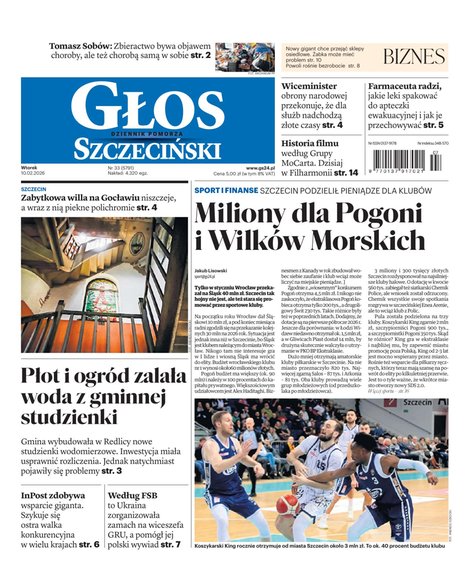 e-prasa: Głos Dziennik Pomorza - Szczecin – e-wydanie – 33/2026