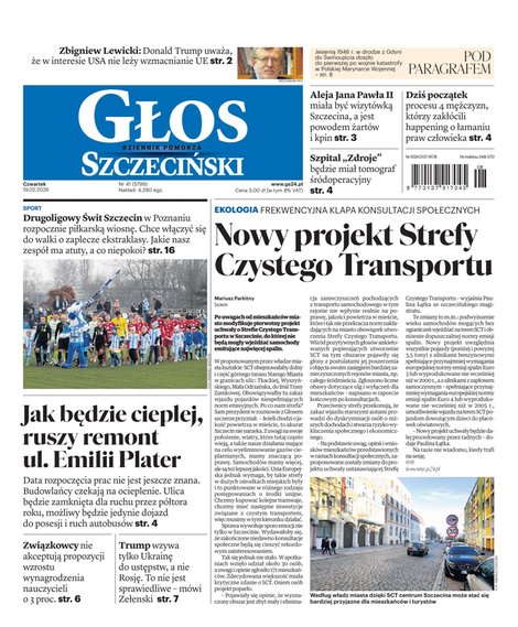 e-prasa: Głos Dziennik Pomorza - Szczecin – e-wydanie – 41/2026