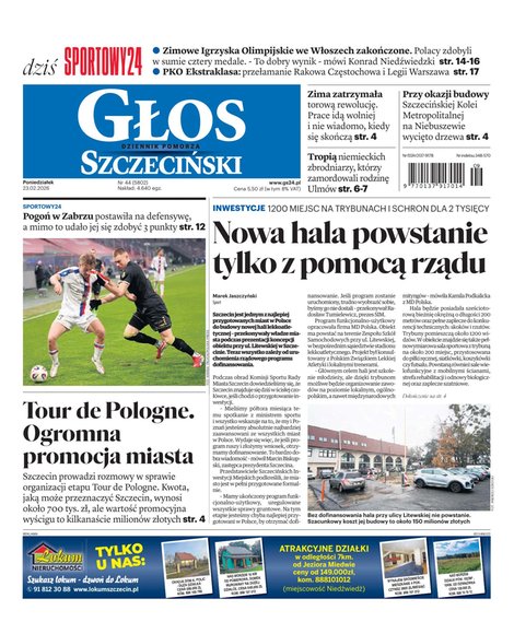 e-prasa: Głos Dziennik Pomorza - Szczecin – e-wydanie – 44/2026