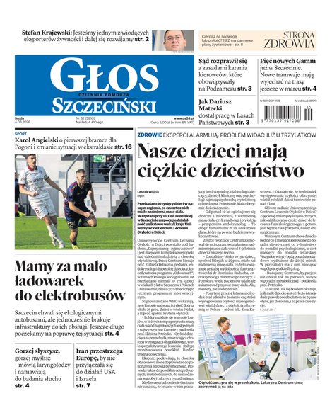 e-prasa: Głos Dziennik Pomorza - Szczecin – e-wydanie – 52/2026