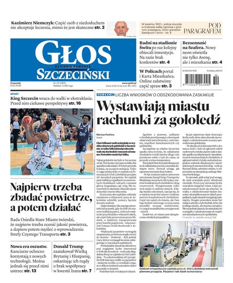 e-prasa: Głos Dziennik Pomorza - Szczecin – e-wydanie – 53/2026