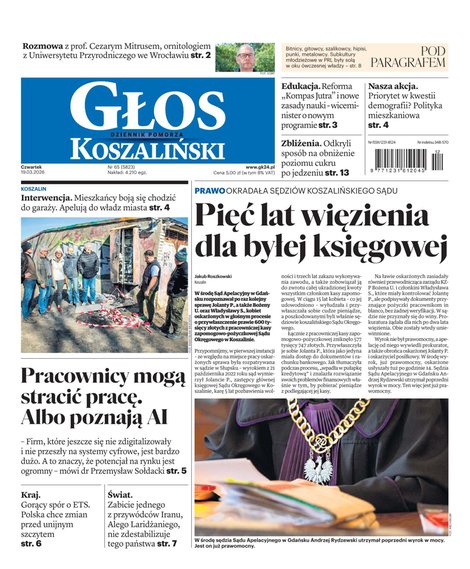 e-prasa: Głos Dziennik Pomorza - Koszalin – e-wydanie – 65/2026