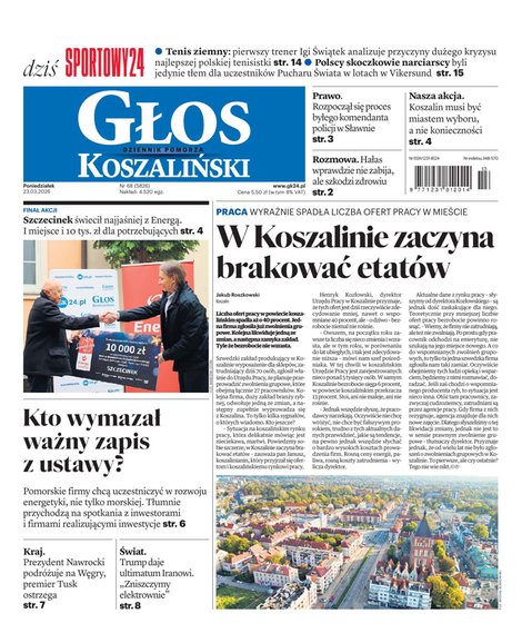 e-prasa: Głos Dziennik Pomorza - Koszalin – e-wydanie – 68/2026