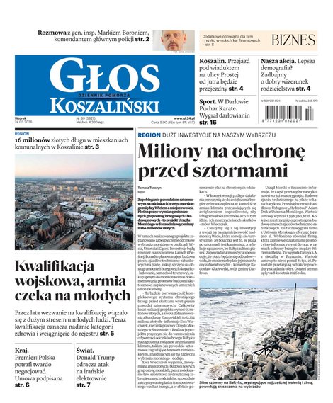 e-prasa: Głos Dziennik Pomorza - Koszalin – e-wydanie – 69/2026