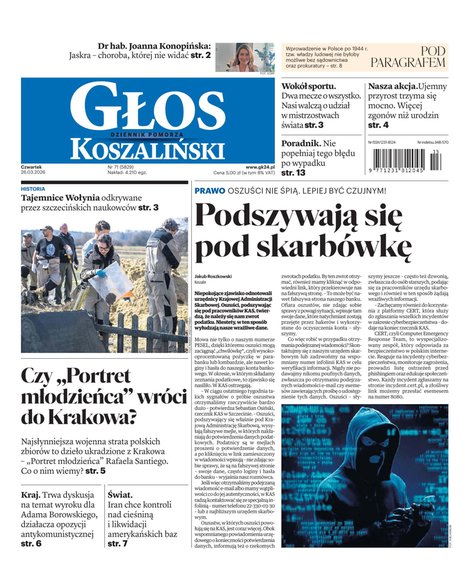 e-prasa: Głos Dziennik Pomorza - Koszalin – e-wydanie – 71/2026