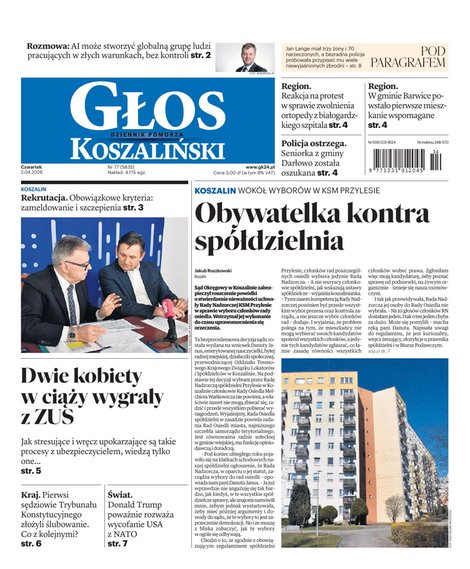 e-prasa: Głos Dziennik Pomorza - Koszalin – e-wydanie – 77/2026
