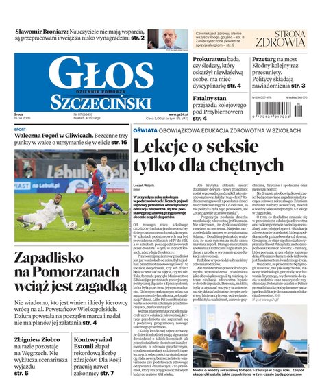 e-prasa: Głos Dziennik Pomorza - Szczecin – e-wydanie – 87/2026