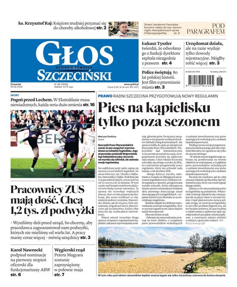e-prasa: Głos Dziennik Pomorza - Szczecin – e-wydanie – 88/2026