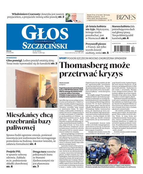 e-prasa: Głos Dziennik Pomorza - Szczecin – e-wydanie – 92/2026