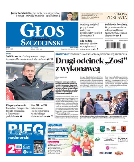 e-prasa: Głos Dziennik Pomorza - Szczecin – e-wydanie – 93/2026