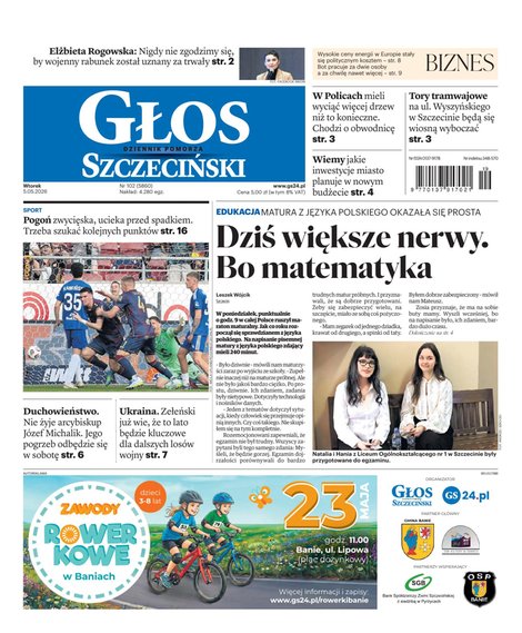 e-prasa: Głos Dziennik Pomorza - Szczecin – e-wydanie – 102/2026