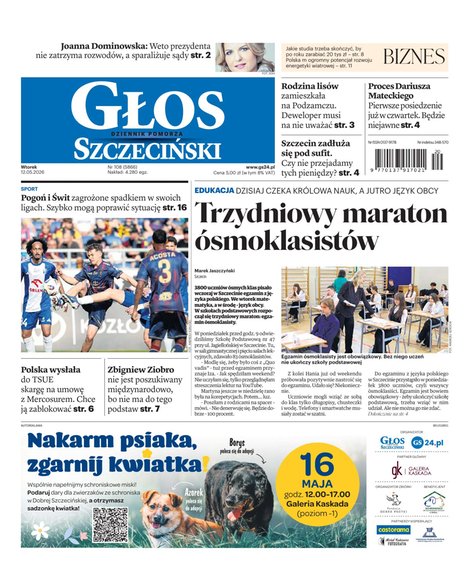 e-prasa: Głos Dziennik Pomorza - Szczecin – e-wydanie – 108/2026