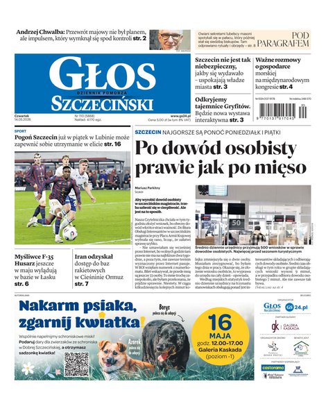 e-prasa: Głos Dziennik Pomorza - Szczecin – e-wydanie – 110/2026