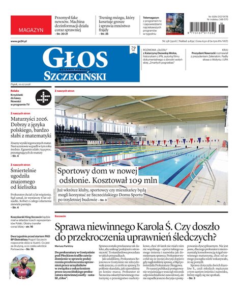 e-prasa: Głos Dziennik Pomorza - Szczecin – e-wydanie – 158/2026