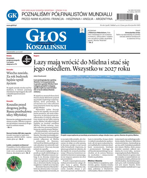 e-prasa: Głos Dziennik Pomorza - Koszalin – e-wydanie – 160/2026