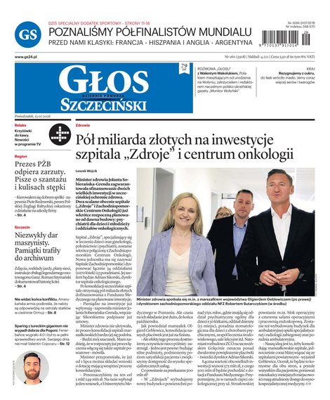 e-prasa: Głos Dziennik Pomorza - Szczecin – e-wydanie – 160/2026